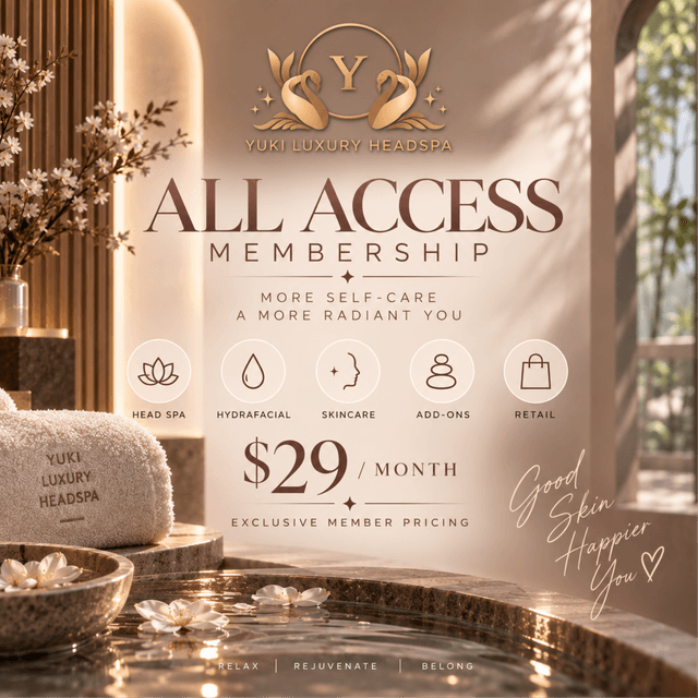 Yuki All-Access | 4 Months at Yuki Luxury Headspa in Pasadena, MD